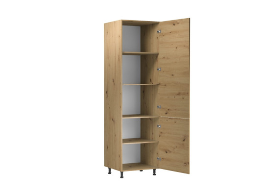 Keittiökaappi hyllyillä