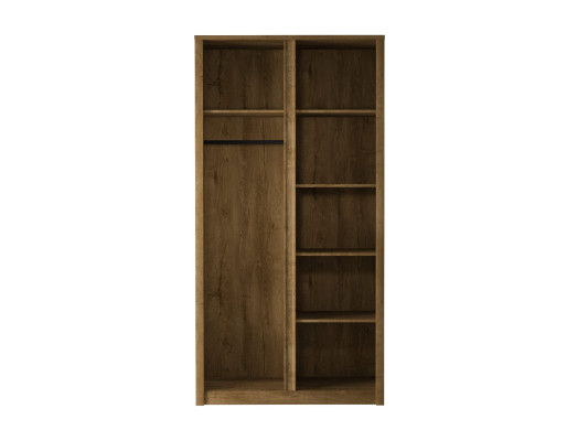 Kankainen vaatekaappi peilillä