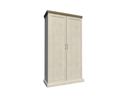 Kangaskaappi, monitoimikaappi vaateripustimella