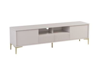 Moderni mobiili TV-hylly ruostumattomasta teräksestä