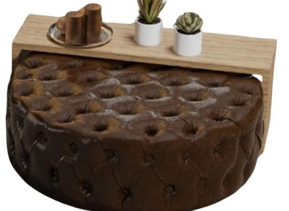 Tyylikäs matala pöytä olohuoneeseen