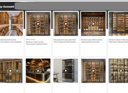 Viini-kaappi Viinijäähdytin Sähkökäyttöinen viinikaappi Pullohylly