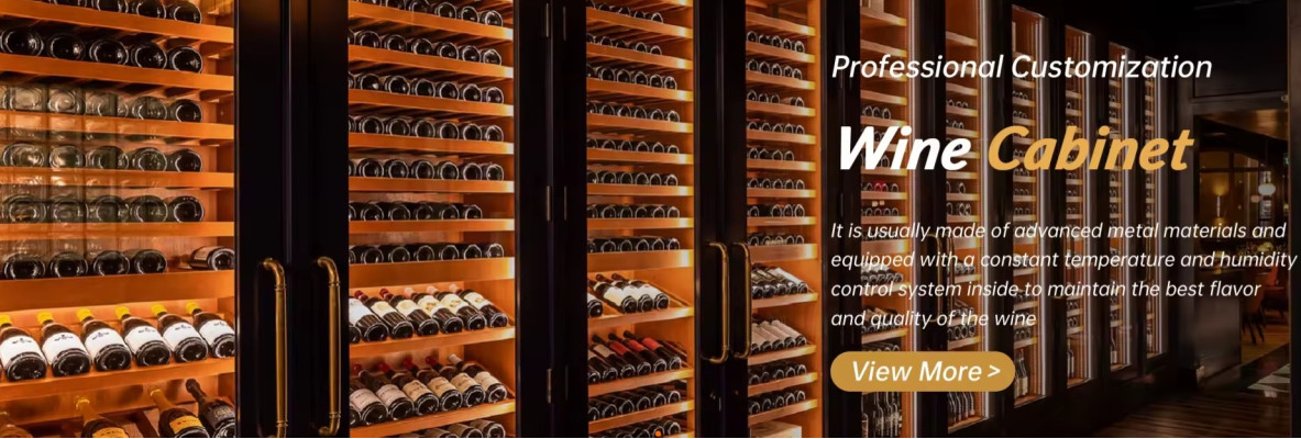 Tyylikäs musta ruostumattomasta teräksestä valmistettu viinikaappi modernilla muotoilulla