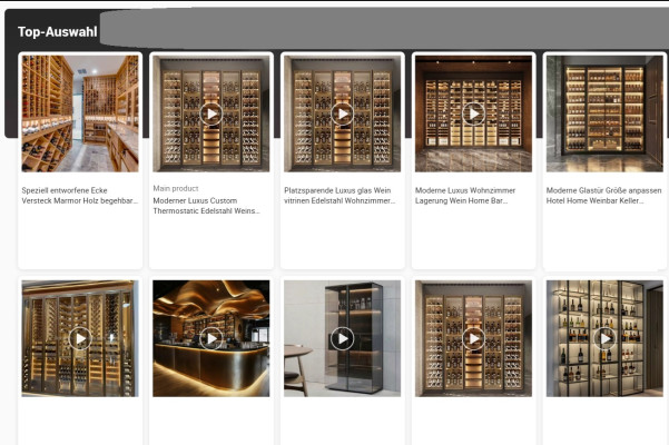 Tyylikäs kultainen metallinen viinipulloteline tyylikkääseen viinivarastointiin
