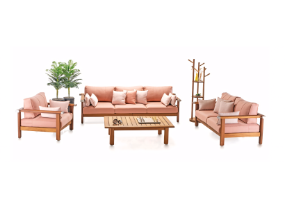 Puutarhakalustesarja Esteettisyys ja mukavuus joka nurkassa puutarhassa