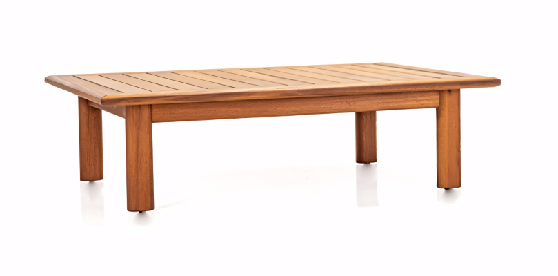 Moderni matala pöytä kevyillä yksityiskohdilla täydelliseen sisustukseen