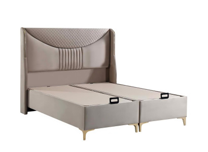 Moderni sänky patjalla kaunistaa minkä tahansa makuuhuoneen.