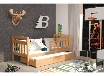 Lasten kerrossänky LETTO A CASTELLO Massiivipuinen sänky LETTO DOPPIO Vuodesohva 2 sänkyä Uusi KACPER2