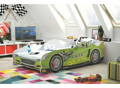 Lasten poliisiauto sänky