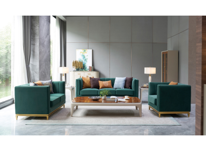 Sohvaryhmä 3+2+1 Relax Sitzer Set Design sohvat pehmusteet nahka