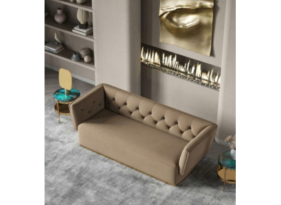 2+2-istuttava sofgarnituura, asuinalueen istumisdesign, lounge-sohva, tekstiiliverhoilu