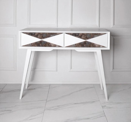 Konsolipöytä Pöytä Konsoli Lipasto Asetuspöytä Puu Moderni Luksus Design Huonekalut
