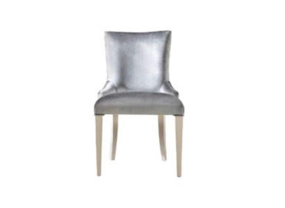 Ruokailutuoli Tuoli Nojatuoli Istuin Ruokailuhuoneen tuolit Puu Moderni Luksus Hopea