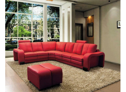 XXL Monitoimi Nahkasofta Sofa Istuinkaluste Kulmasohva Moderni Iso