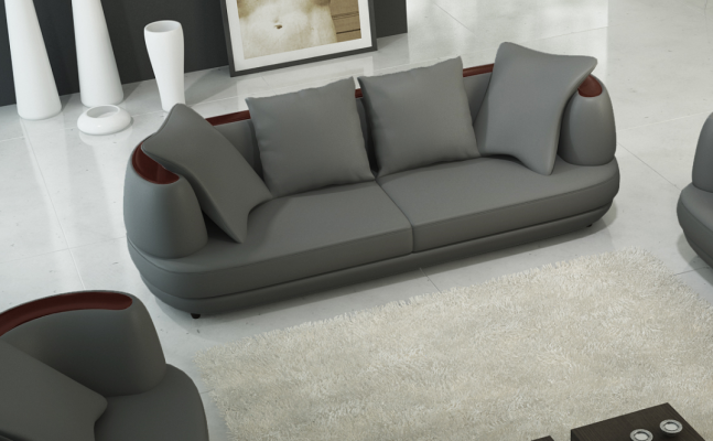 Sofagarnituuri 3+1-paikkainen Tekstiili Puu-sofa 3-paikkainen Moderni Nojatuoli Kokonaisvaltainen Sarja Uusi EU