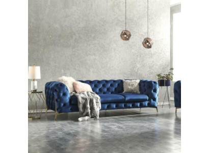 Chesterfield Tekstiili Sofa Istuin Tyyny Sohva Iso XXL 3-Paikkainen Kangas Sohva