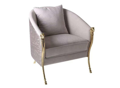 Sessel Design -tuoli, pehmustettu, Relax Lounge -TV-olohuoneen 1-istuttava.