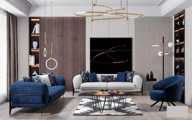 Sohvapöytä Sivupöytä Puu Sofa Olohuone Pöytä Barokki Design Klassinen