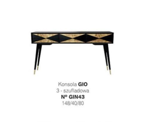 Luxus Konsoli Pöytä Konsoli Lipasto Asetus Pöytä Puu Moderni Kulta Design