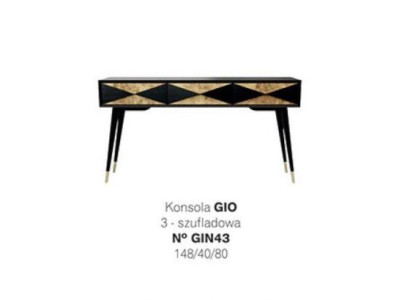 Luxus Konsoli Pöytä Konsoli Lipasto Asetus Pöytä Puu Moderni Kulta Design