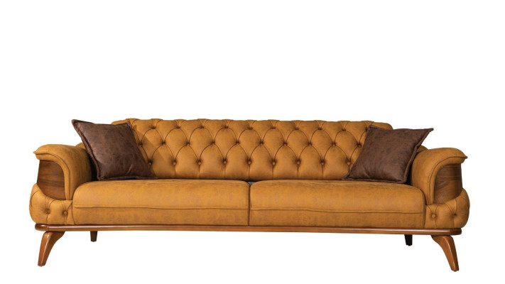 Nykyaikaiset Chesterfield-ruokailuhuoneen tuolit 4x tuolia ruokailuryhmälle, kangas, uusi