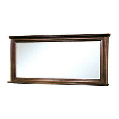 Klassinen muotoilija Aito puu kehys XXL peili 157x71 Peili - Malli W-L1