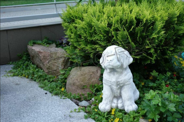 Puutarhakoriste Koji Terassi Kivi Valkoinen Figuuri Figuurit Koristeellinen Patsas