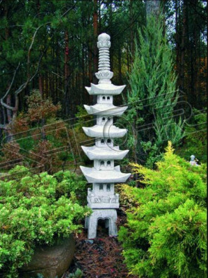 Puutarhahahmo Abstrakti hahmo Veistos Patsas Japanilainen talo Koriste 614