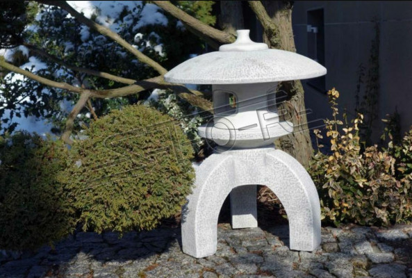 Japanilainen puutarha Koti Luonto Koriste Patsas Figuurit Figuuri Valkoinen Patsaat
