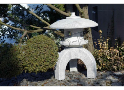 Japanilainen puutarha Koti Luonto Koriste Patsas Figuurit Figuuri Valkoinen Patsaat