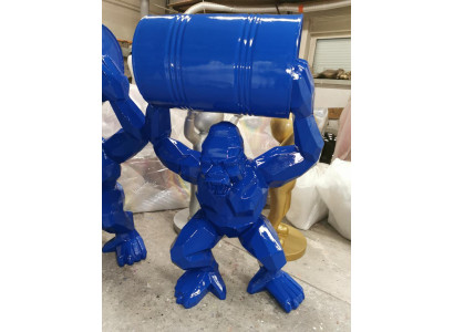 Patsaan Koristelu Deko Gorilla Puutarha Uusi Designer Figuuri Patsas Modernit Figuurit