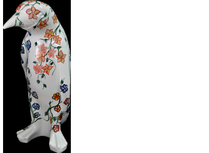 XXL Design 67cm Pingviini Luxus Figuuri Veistos Käsityö Eläinveistokset Figuurit