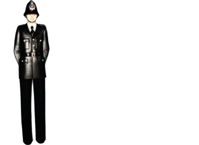 Suunnittelu UK Englanti Poliisi Salisbury Figura Patsas Veistokset