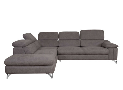 Design Kulmasohva L-muoto Sänkytoiminto Soppa Nahka Tekstiili Sofa Monitoimi