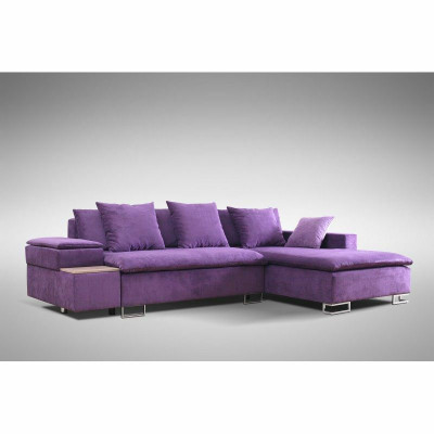 Design Kulmasohva L-muotoinen Vuodefunktio Sofa Tyyny Istuin Kulmasohvat Tekstiili Uusi