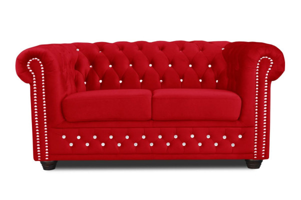 Vihreä Chesterfield-sänky Klassinen makuuhuonekaluston muotoilu Elegantti kangas