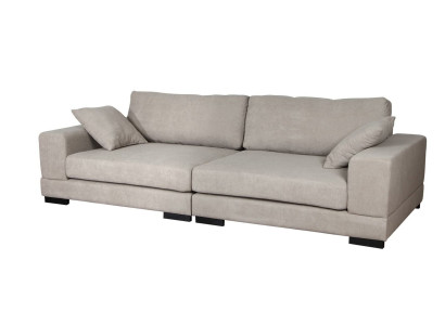 Sohva 4-istuttava kangassohva Luxury Designer-sohva iso istuinkalusto nojatuoli 274 cm