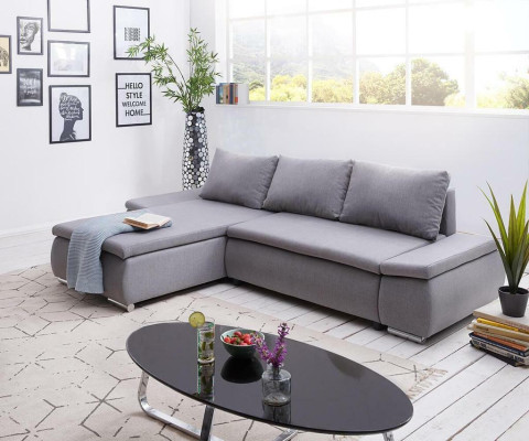 Nukkumasohva Design Kulmasohva L-muotoinen Sängyn toimisto Tekstiili sohva Kangas sohva