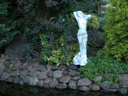 Nainen 69 cm veistos muotoilu figuuri patsa puutarhapatsaat patsaat