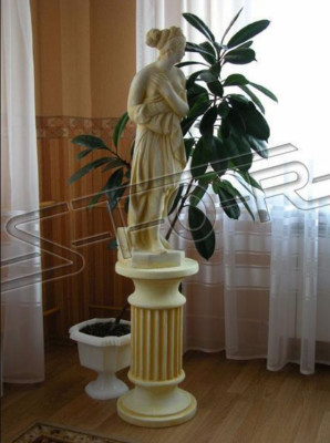 Nainen 80 cm veistos muotoilu hahmo patsa puutarhapatsaat patsaat