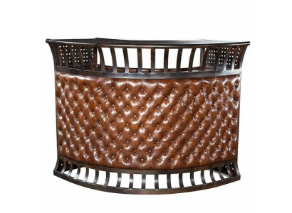 Chesterfield Baari Pöytä Seisova pöytä Lounge Klubi Luksus Pöytä Vintage Baaritanko Nahka