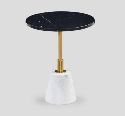 Pyöreä sivupöytä Design sohvapöytä Kahvipöytä Olohuonekaluste Uusi