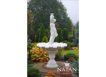 Zierbrunnen Springbrunnen Figur 239cm Brunnen Dekoration Garten Fontaine Teich