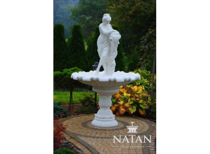 Zierbrunnen Springbrunnen Skulptur Brunnen Deko Garten Fontaine Teich Neu 229cm