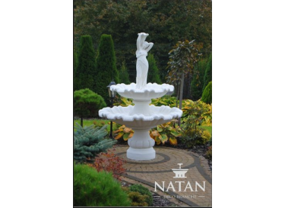 Zierbrunnen Springbrunnen Brunnen Garten Dekoration Fontaine Teich GRECO NOEMI