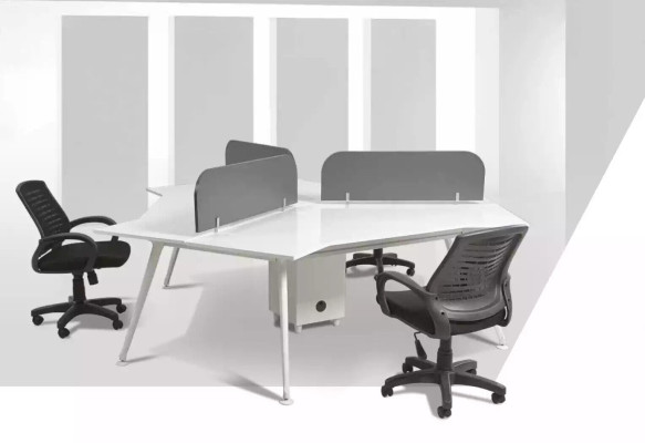 Arbeitszimmer Einrichtung Counter Team Schreibtisch Computertisch Designer Möbel
