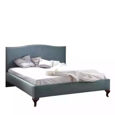 Bett Polster Design Luxus Kaksois Hotellivuode Puu Kaksoisvuoteet klassinen tyyli