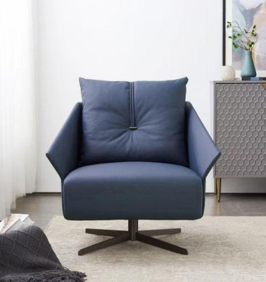Sessel Sitzer olohuone sininen moderni design luxus istuimet rentoutumisklubi uusi