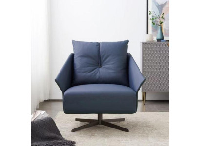 Sessel Sitzer olohuone sininen moderni design luxus istuimet rentoutumisklubi uusi