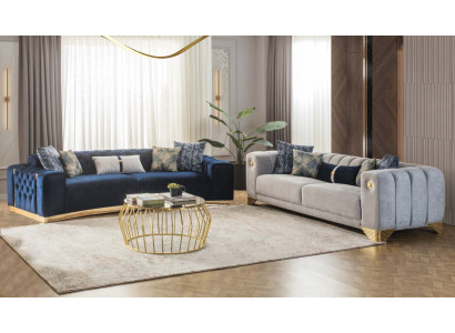 Sohvaryhmä 4 3 istuttava design-sohva pehmuste moderni sohvaryhmä setti uusi